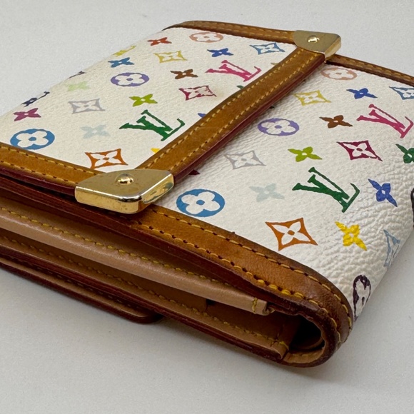 Louis Vuitton Monogram Multicolor Porte Monnivier Carte Credit Wallet M92983 - Picture 5 of 12